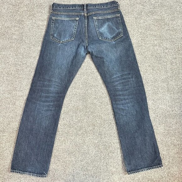 J.Crew 770 Jeans 31 x 28 Blue Straight Fit 100% Cotton - Picture 1 of 9
